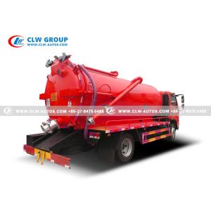 Sanitation Dongfeng Vacuum Pump Sewer Fecal Suction Truck 5000liters