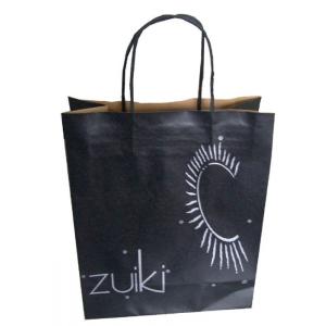 China Kraft Paper Shopping Bags With Handles on sale