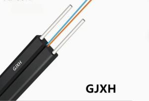 China White LSZH Indoor Fiber Optic Drop Cable The Ultimate Solution for Indoor Connections factory