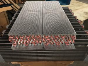 China Custom Chiller Condenser Coil Hydrophilic Aluminium Fin factory