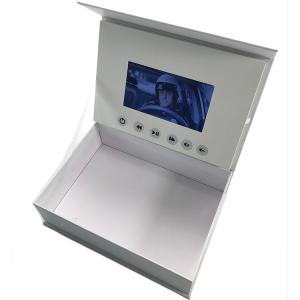 VIF Free Sample Customized printing 7 inch lcd HD screen video brochure bult in