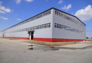 China 55000Sqm Q235 Q345 Fabricated Warehouse Steel Structure factory