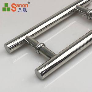 China Polished / Satin Stainless Steel Door Pull Handles Abrasion Resistanc 32Mm Od factory