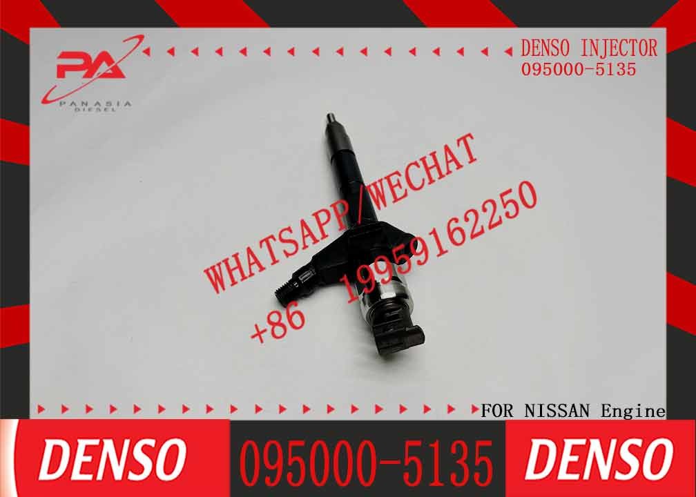 Genuine New Diesel Engine Part Common Rail Fuel Injector 095000-5135 9709500-513 16600-AW401 For Nissan YD22