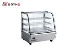 Stainless Steel Heated Display Cabinet Food Pie Chicken Warmer Showcase