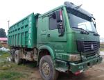 Low Price Good Condition Used HOWO Dump Truck 12 Tyres 8X4 Tipper for DR CONGO