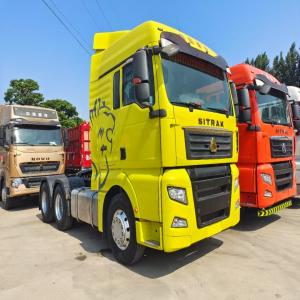 China 430hp Used Tractor Trailer Sinotruk Howo C7 10 Wheels factory