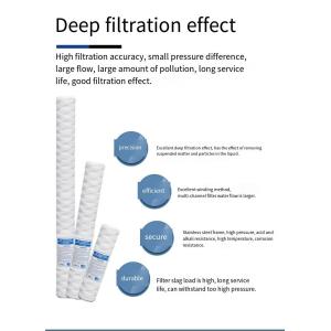 10*10*30cm Advert PP 5 Micron Filter Cartridge for Removing Rust and Suspended