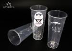 Thick Translucent Cold Drink Disposable Cups PP Materials For Smoothies / Fruit