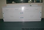 School Chemical Laboratory Island Bench 3000L Big Capacity With Reagent Shelf