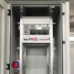 23" Rack Outdoor Communications Cabinet With Generator Power