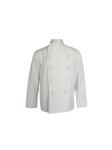 220 GSM Long Sleeve Chef Coat Cotton 100% Work Wear White