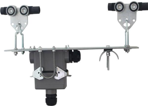 Gantry Crane Festoon Cable Trolley C - Rail Festoon System With Dual Locking