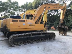 China A/C Cabin Second Hand Hyundai Excavators 220LC-5 Smooth Running Long Lifespan factory