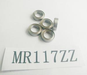 China ODM 7x11x3mm High Precision Micro Ball Bearing MR117 MR117zz factory
