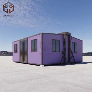 China Collapsible Modular Prefab Folding House Container Extension Room factory