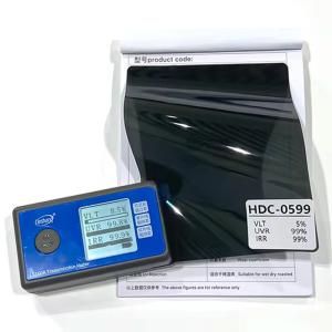China Clear Vison Stable No Fading HDC-0599 5% Dark Black CAE Nano Ceramic Film Tint Solar Control factory