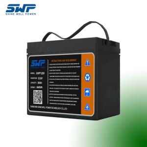 China 50Ah Lead Acid Replacement Battery Lithium Ion Rv Battery 8kg factory