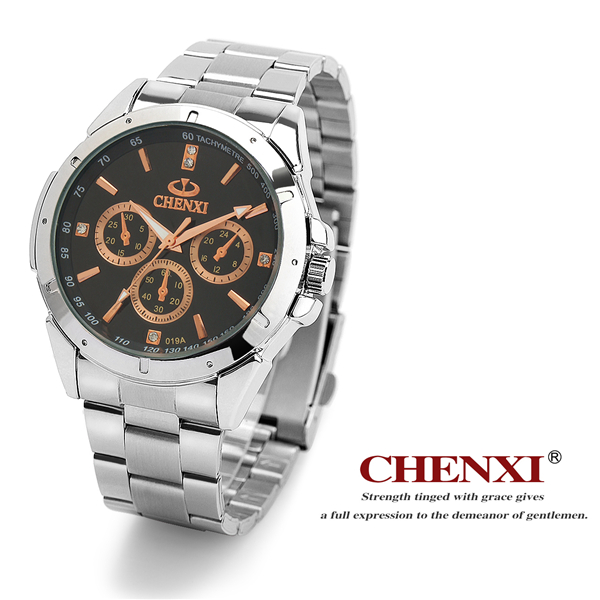 Hot Selling USA European Watch Man Market Christmas Promotional Item Stainless Steel Watch