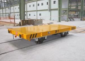 China KPD DC Or AC Motor Driven Material Transfer Trolley For Steel Plant factory
