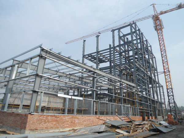 Steel Frame Prefabricated Construction Short Construction Time