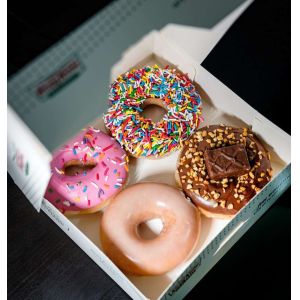 Recycled Small Food Packing Donut Packaging Cake Paper Box Kraft Paper Bread Box