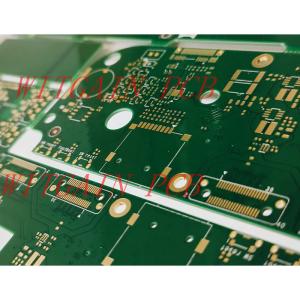 High TG Hybrid Multilayer PCB Circuit Board 12 Layer FR4 Material Immserion Gold