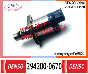 China Neutral Control Valve 294200-0670 for Isuzu factory