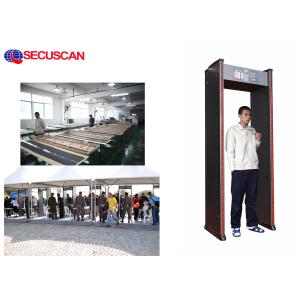 China Detecting Metal Articles Walk Through Scanner with remote control factory