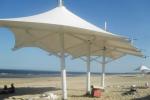 Anti Aging Heat Resistant Tarp 750g Awning Fabric With Different Colorful