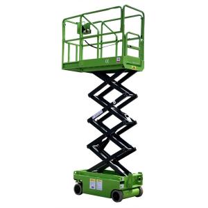 China MX390S Mobile Scissor Lift Platform Hydraulic Turning Wheels Type With CE factory