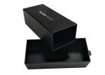 Black Lamination Paper Slide Box , Professional Printing Sliding Drawer Gift