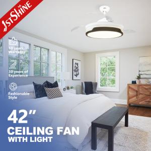 China 1stshine LED Ceiling Fan in White Color with 3000K/4500K/6000K CCT and 10 Years Motor factory