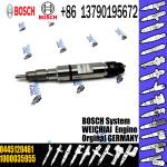 high quality common rail injector 0445120461 1000035955 for WEICHAI POWER diesel