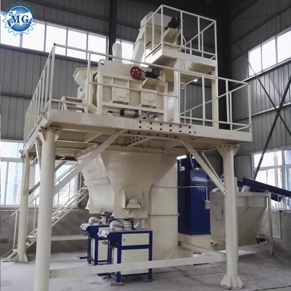 6000*6000*6000mm Easy Installation Dry Mortar Mixing Plant Wall Putty Plaster