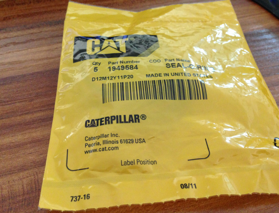 China CAT-parts generator parts 1949584 Seal-o-ring factory