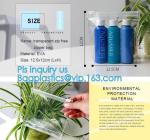 k plastic waterproof bag for swimsuit, slider pvc packing bag for shampoo