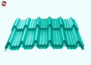 China Zinc Coating Galvanized Corrugated Steel Sheet 0.12mm Thickness For Roofing factory