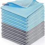 Microfiber Cleaning Cloth 40x40cm 320gsm Shiny Glass Cloth Mirror Surface Wiping