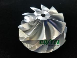 China GEN2 GT3076 Reverse Billet Compressor Wheel 56.00/76.13mm 10 Blades Point Milling factory