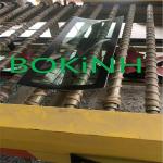 21Q6-02711 HYUNDAI Excavator Cab Tempered Glass Window Front Down Position B