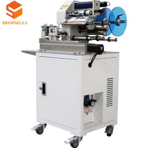 Automatic Power Cord Cable Labeling Machine with Motor Core Components Label