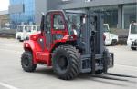 Automatic Transmission 4 Wheel 3 Ton Rough Terrain Forklift
