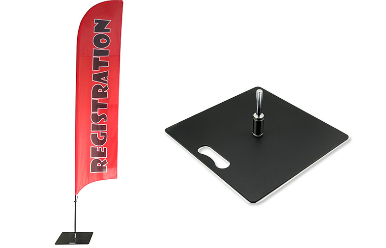 China Sport Event Teardrop Outdoor Advertising Banners , Personalized Beach Flags factory