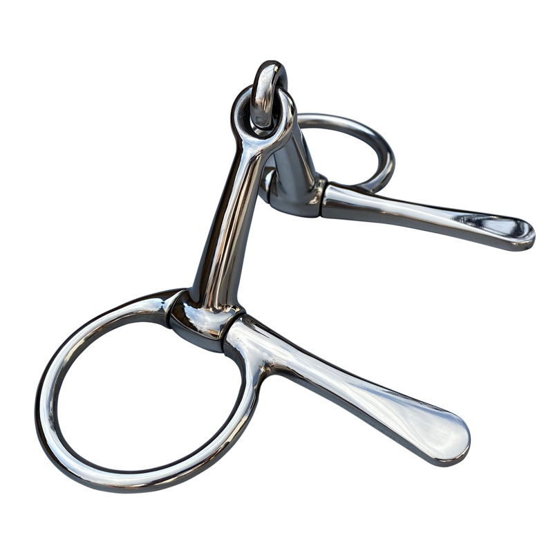 Polish Finish Stainless Steel Racing Horse Bit for General Purpose Racing and Harness