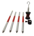 GRZ101 Survey Mini Prism ATR Total Station Pole Wild Stub