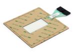 IP65 IP67 Waterproof Membrane Switches Keypad With Female Connector