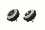 10.5mm Round Magnetic Connector Waterproof 12v Magnetic Power Connector Black /