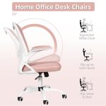 Office Chair Mesh Ergonomic Design Adjustable Height for Home and Office
