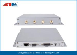 China SMA * 4 Antenna Etherent RS232 13.56 MHz RFID Reader , Universal GPIO Interface RFID Reader factory
